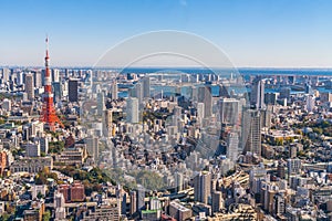 TOKYO, JAPAN - 26 NOVEMBER 2015 - The Tokyo Kanto region and To