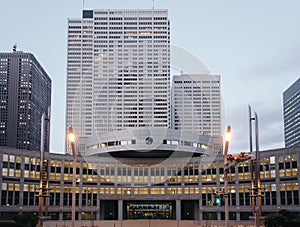 Tokyo, Japan - The Tokyo Metropolitan Assembly Building.