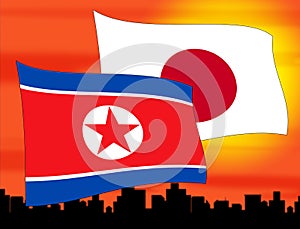 Tokyo And North Korea Dprk Military Accord 3d Illustration