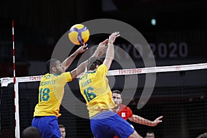 Tokyo2020 Olympic Games, Brazil an Russia men`s volleyball