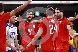 Tokyo2020 Olympic Games, Brazil an Russia men`s volleyball