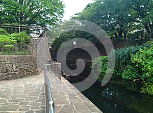 Tokyo, Setagaya City, Soshigaya Park, Senkawa Rive, Japanese landscape photo