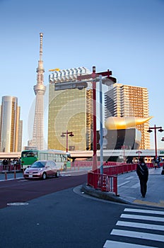 Tokyo Sky Tree, Landmark in the Asakusa district