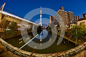 Tokyo Sky tree tower in Japan.