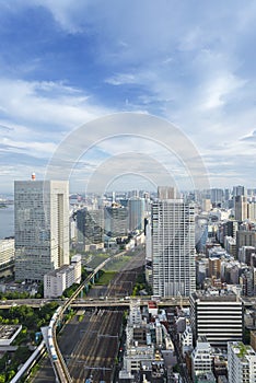 Tokyo Skyline, Cityscape of Tokyo City, Japan - Tokyo is the wor