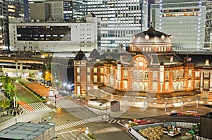 Tokyo Station in Tokyo City