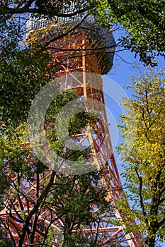 Tokyo Tower Minato in fall  Japan