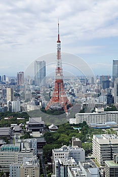 Tokyo tower and roppongi hills photo