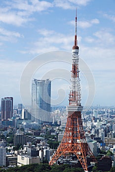 Tokyo tower and roppongi hills photo