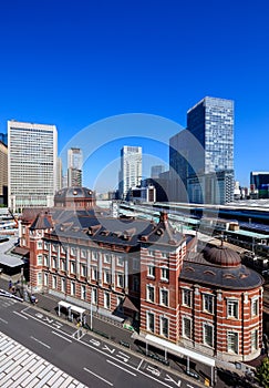 Tokyo train station, Tokyo, Japan