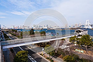 Tokyo view from Odaiba photo