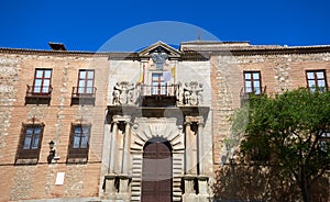 Toledo Arzobispal facade in Spain