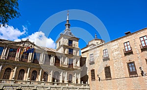 Toledo Ayuntamiento in Spain La Mancha