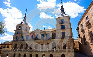 Toledo Ayuntamiento in Spain La Mancha