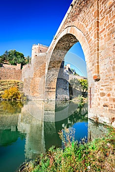 Toledo, Castile, Spain - Alcantara Bridge
