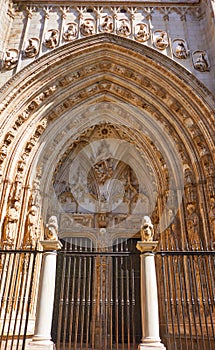 Toledo Cathedral in Castile La Mancha Spain