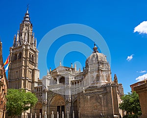 Toledo Cathedral in Castile La Mancha Spain