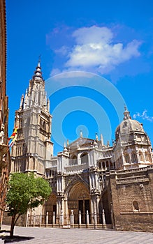 Toledo Cathedral in Castile La Mancha Spain