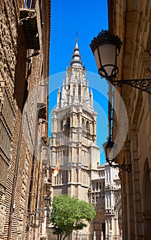 Toledo Cathedral in Castile La Mancha Spain