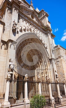 Toledo Cathedral in Castile La Mancha Spain