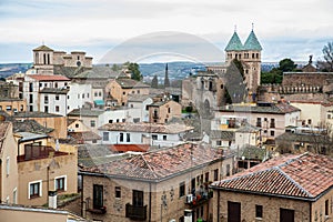 Toledo city and Bisagra Gate photo
