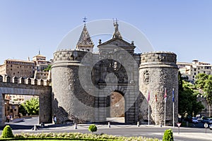 Toledo city entrance door