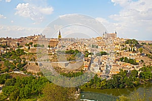 Toledo city panorama, Spain.