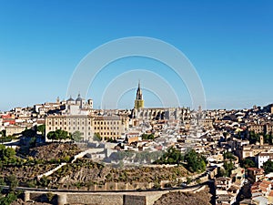 Toledo old city in Spain which is the UNESCO World Heritage Site.