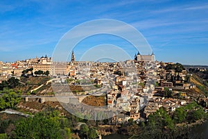 Toledo, old historical city in Spain