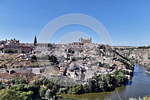 Toledo old town skyline