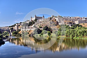 Toledo old town skyline