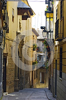 Toledo, Sapin - typical narrow streets