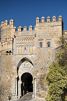 Toledo Spain: historic door photo
