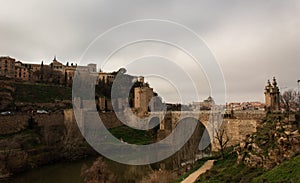 Toledo, Spain old town skyline