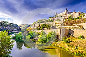 Toledo, Spain Old Town Skyline