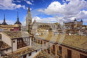 Toledo, Spain Town Skyline