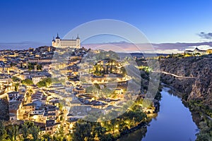 Toledo, Spain Town Skyline photo