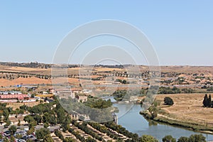 Toledo, Spain Town Skyline