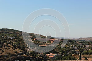 Toledo, Spain Town Skyline