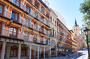 Toledo Zocodover in Castile La Mancha Spain photo