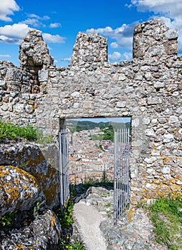 Tolfa, a picturesque village in Central Italy