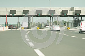 Toll booth