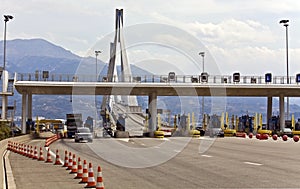 Toll posts