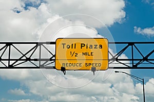 Toll Sign photo