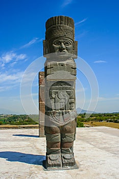 Toltec sculptures