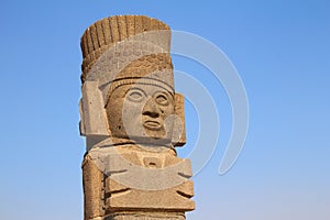 Toltec sculptures in tula, hidalgo, mexico XXIII