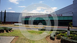 Toluca Mexico international airport main face