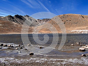 Toluca, Mexico. Lagoons located in the Nevado de Toluca crater.