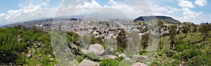 Toluca State of mexico valley, volcano in the back