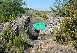 Congost of Cajigar located in the town of Tolva province of Huesca, Aragon, Spain photo